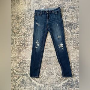 White House Black Market Destructed Jeans